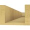 Ekena Millwork 6in. W x 4in. H x 36in. L Burlington Woodgrain TimberThane Rafter Tail, Primed Tan RFTUR06X04X36BURRCPR - alternate 4